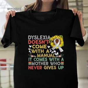 Vintage Dyslexia Awareness Mother Dyslexic Warfighter