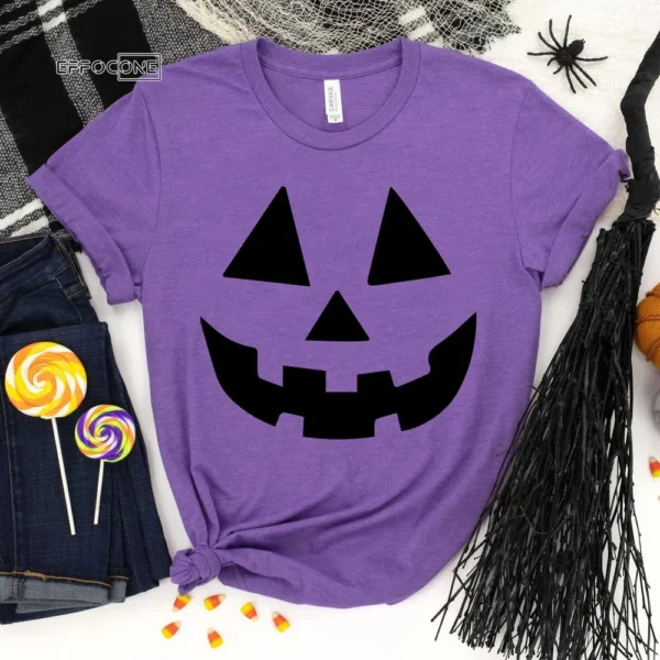2021 Halloween Pumkin Shirt, Halloween Shirt, Trick or Treat t-shirt, Funny Halloween Shirt, Girl Pumpkin Shirt, Boy Pumpkin Cute Hallowen