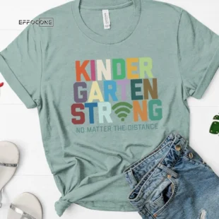 Kindergarten Strong, Zooming into Kinder, Kindergarten Teacher, Kindergarten Shirt, Distance Learning, Zoom School, Virtual Learning