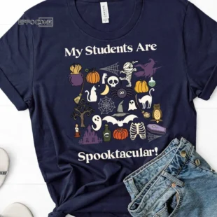 Spooktacular Students, Halloween Teacher Shirt, Spooktacular Shirt, Trick or Teach, Autumn Teacher Shirt, Teacher Shirt, Teacher Fall Shirt