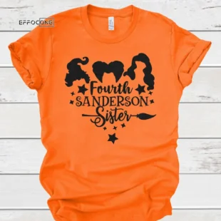 Fourth Sanderson Sister Tee Shirt, Halloween Shirt, Trick or Treat t-shirt, Funny Halloween Shirt, Gay Halloween Shirt