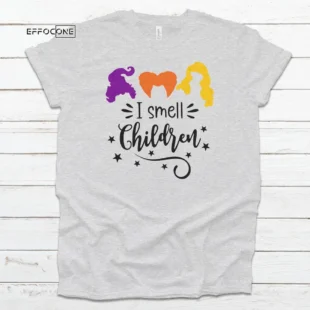 I smell children halloween tee, Halloween Shirt, Trick or Treat t-shirt, Funny Halloween Shirt, Sanderson Sisters Shirt