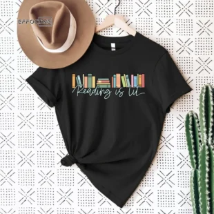 Reading is Lit, English Teacher Shirt, Reading Teacher Shirt, Reader Shirt, Librarian Shirt, Book Lover Shirt, Literature Teacher, ELA Shirt