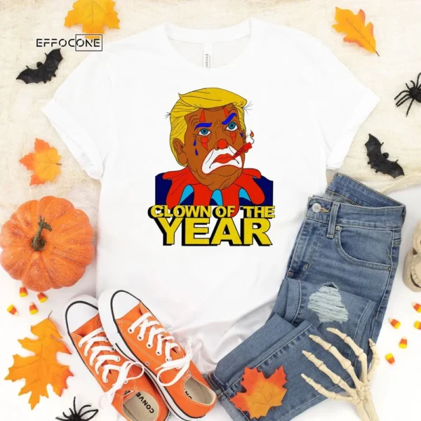 Clown of the Year, Halloween Shirt, Trick or Treat t-shirt, Funny Halloween Shirt, Gay Halloween Shirt