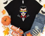 Halloween Dracula Shirt Trick or Treat t-shirt, Funny Halloween Shirt, dracula t shirt, dracula tshirt