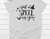 I put a spell on you Batty Witch Halloween Shirt, Trick or Treat t-shirt, Funny Halloween Shirt, Sanderson Sisters Halloween Shirt