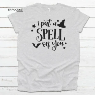 I put a spell on you Batty Witch Halloween Shirt, Trick or Treat t-shirt, Funny Halloween Shirt, Sanderson Sisters Halloween Shirt