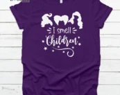 I smell children halloween tee, Halloween Shirt, Trick or Treat t-shirt, Funny Halloween Shirt, Sanderson Sisters Shirt