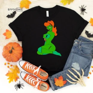 Pin up Zombie Halloween Shirt, Trick or Treat t-shirt, Funny Halloween Shirt, Pin Up Halloween T shirt