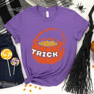 TREAT, Halloween Shirt, Trick or Treat t-shirt, Funny Halloween Shirt, Gay Halloween Shirt