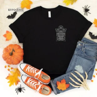 Tombstones A, Halloween Shirt, Trick or Treat t-shirt, Funny Halloween Shirt, Gay Halloween Shirt