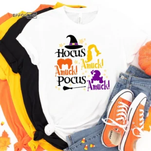 Hocus Amuck, Pocus Amuck Shirt, Halloween Shirt, Trick or Treat t-shirt, Funny Halloween Shirt, Gay Halloween Shirt