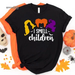 I smell Children Tee, Halloween Shirt, Trick or Treat t-shirt, Funny Halloween Shirt, Gay Halloween Shirt
