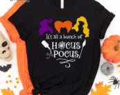 It's all a bunch of Hocus Pocus Shirt, Halloween Shirt, Trick or Treat t-shirt, Funny Halloween Shirt, Sanderson Sisters Halloween Shirt