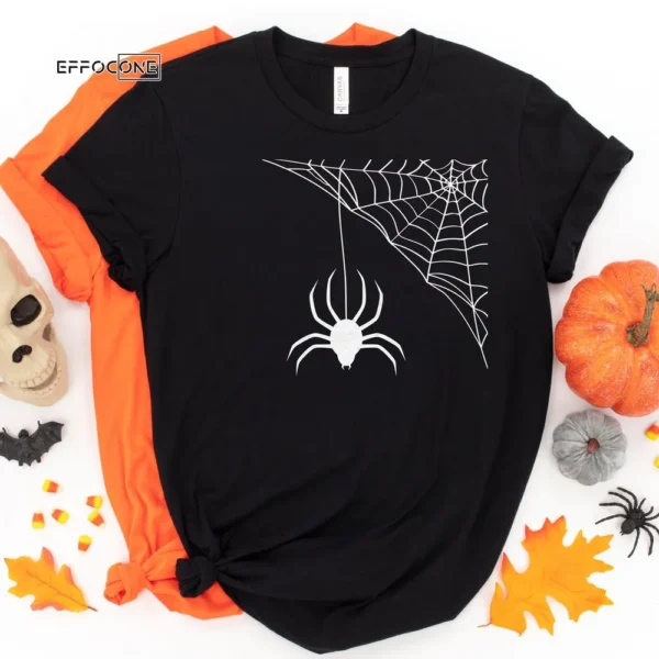 Spider Web Halloween Tee Shirt, Halloween Shirt, Trick or Treat t-shirt, Funny Halloween Shirt, Gay Halloween Shirt