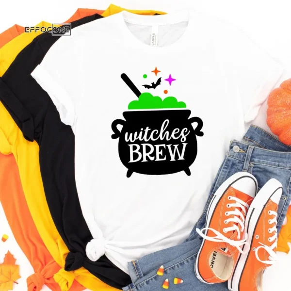 Witches Brew Halloween Tee, Halloween Shirt, Trick or Treat t-shirt, Funny Halloween Shirt, Gay Halloween Shirt