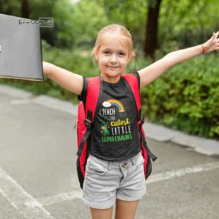 I Teach The Cutest Little Leprechauns Shirt School Cute