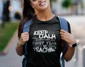 I Survived my First Year Teaching Summer Teacher Shirt