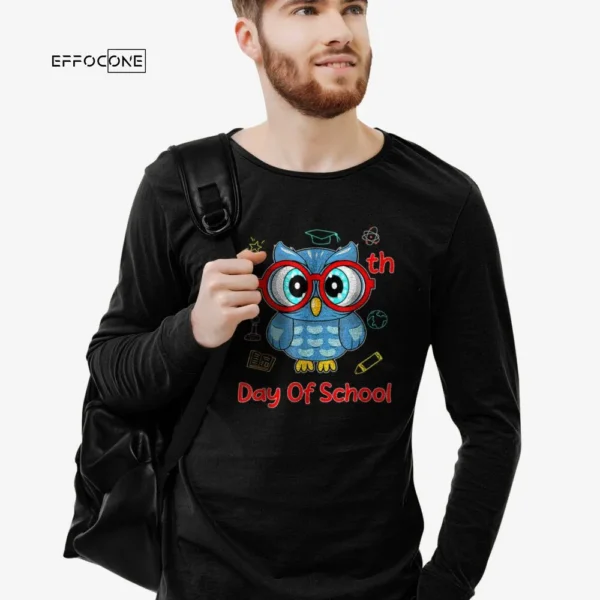 Cute Owl 100th School Day 100 Days Smarter