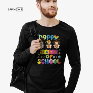 Happy 100 Days of School Shirt - 100th Day Of School Shirt