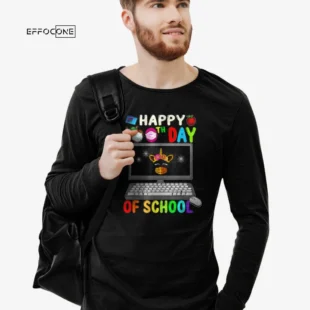 Happy 100th Birthday School Virtual Teacher Unicorn Girls