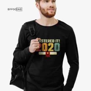 Mastered it 2020 Graduation Gift for Him Friends 70s Retro