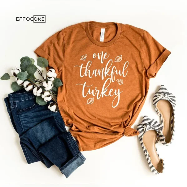 One Thankful Turkey  T-Shirt