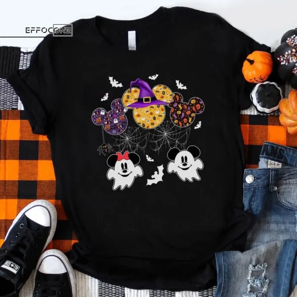 Disney Web Boo Micky Halloween T-Shirt