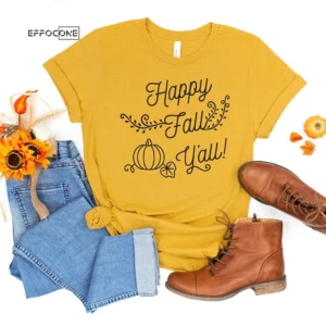 Happy Fall Y'all T-Shirt