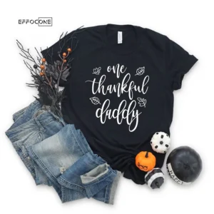One Thankful Daddy Pumpkin T-Shirt