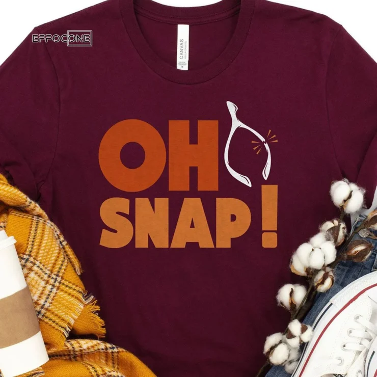 Oh Snap Turkey Thanksgiving T-Shirt