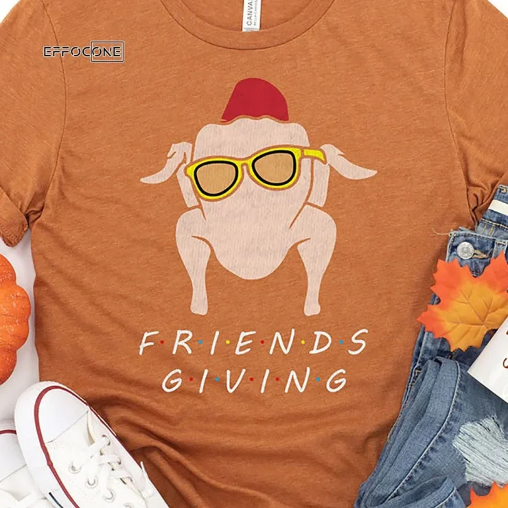 Friends Giving Thanksgiving T-Shirt