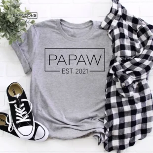 Papaw Est. 2021 T-Shirt