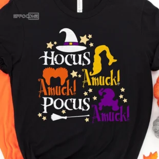 Hocus Pocus Amuck Halloween T-Shirt