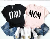 Dad Mom Couple Family T-Shirt