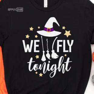 We Fly Tonight Halloween T-shirt