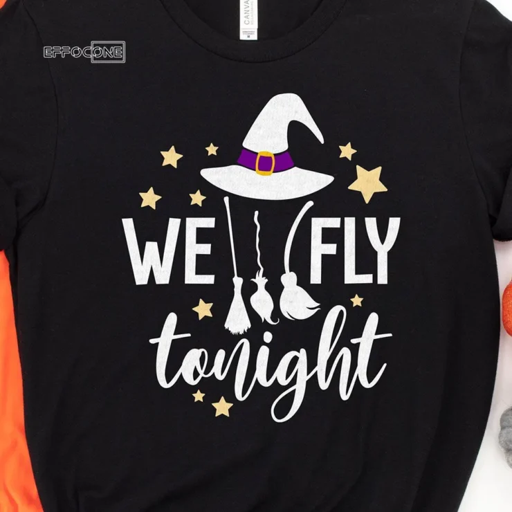 We Fly Tonight Halloween T-shirt