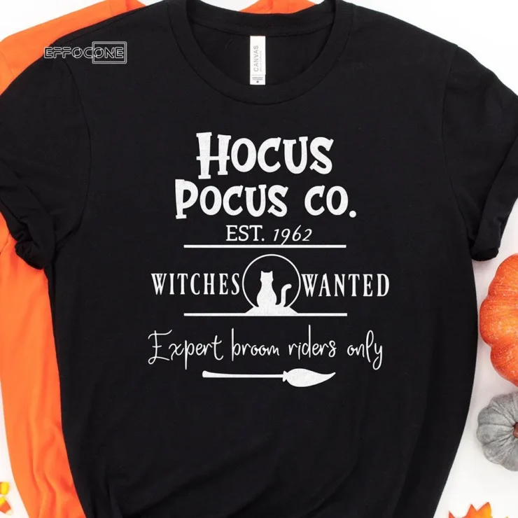 Hocus Pocus Co. Halloween T-shirt