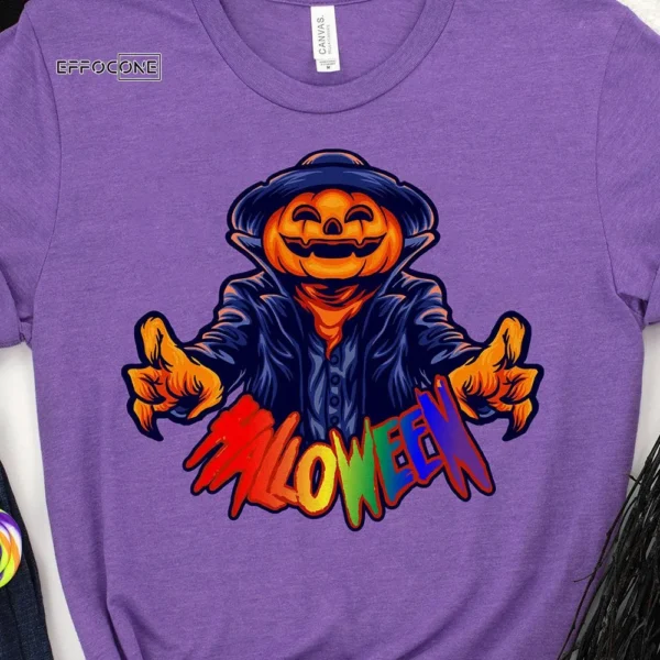 Halloween Pumpkin Man T-Shirt
