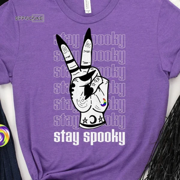 Spooky Rainbow Halloween T-Shirt