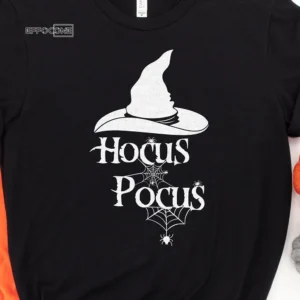 Hocus Pocus Witch Web T-shirt