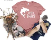 Auntie Shark Birthday T-shirt