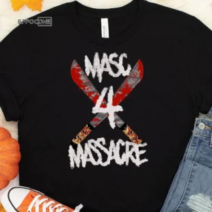 Mask 4 Masacre Halloween T-Shirt