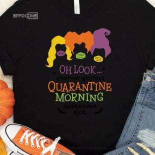 Quarantine Morning Halloween T-Shirt