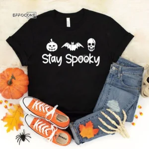 Stay Spooky Halloween Pumpkin T-Shirt