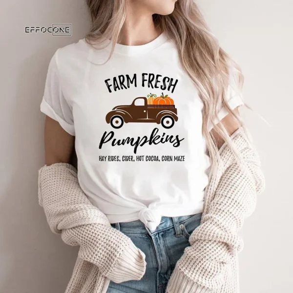 Farm Fresh Pumpkins Fall Sweatshirt Fresh