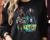 Scooby Doo Van Kill Machine Halloween Sweatshirt