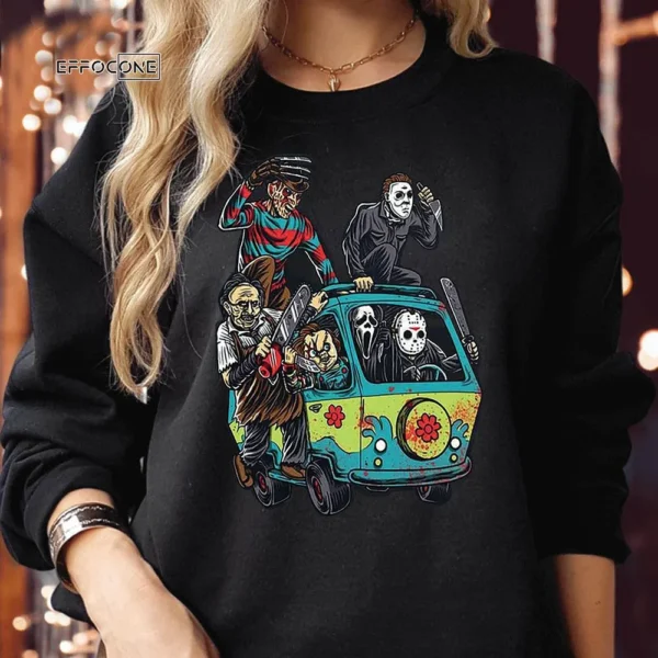 Scooby Doo Van Kill Machine Halloween Sweatshirt