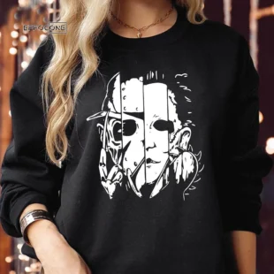 FREDDY JASON MICHAEL Myers Halloween Sweatshirt