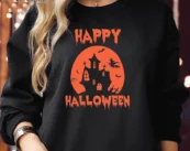 HAPPY HALLOWEEN Ghost HOUSE Sweatshirt